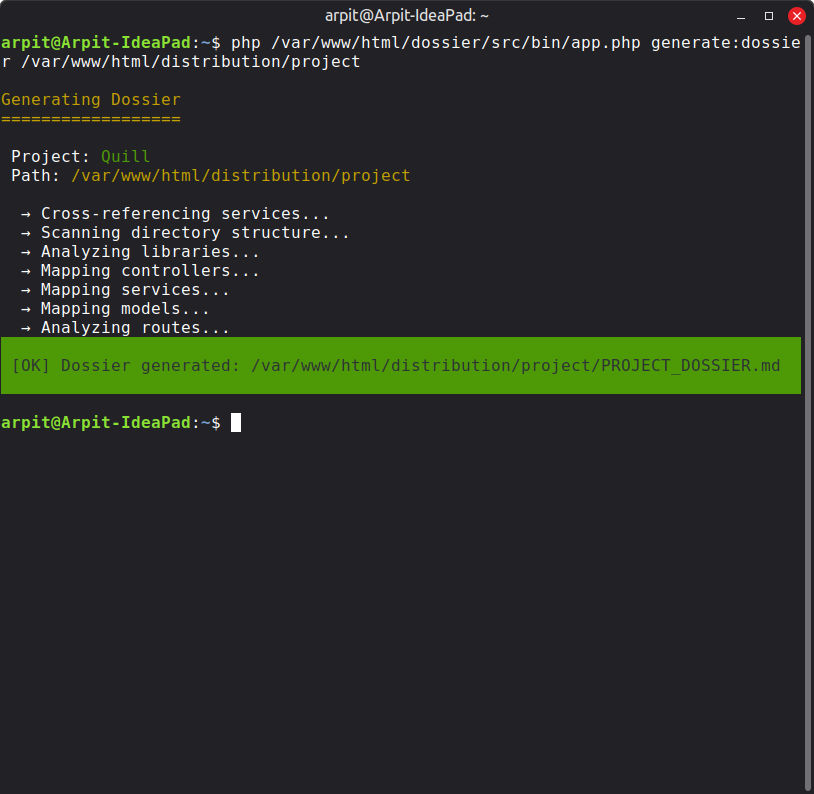 PHP - Dossier for AI Coding Agents